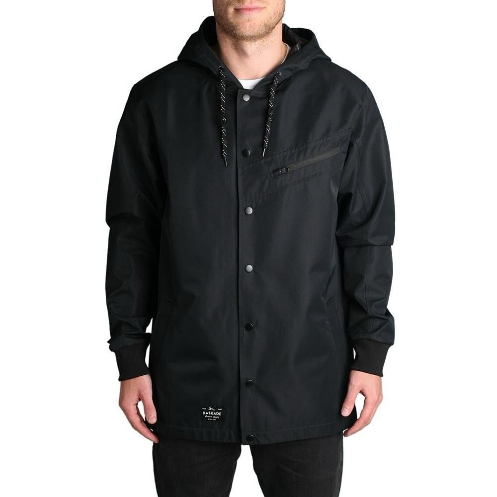 IM X KASKADE DJ CONCORD JACKET Soft Shell Hooded With Pockets Size Large Black